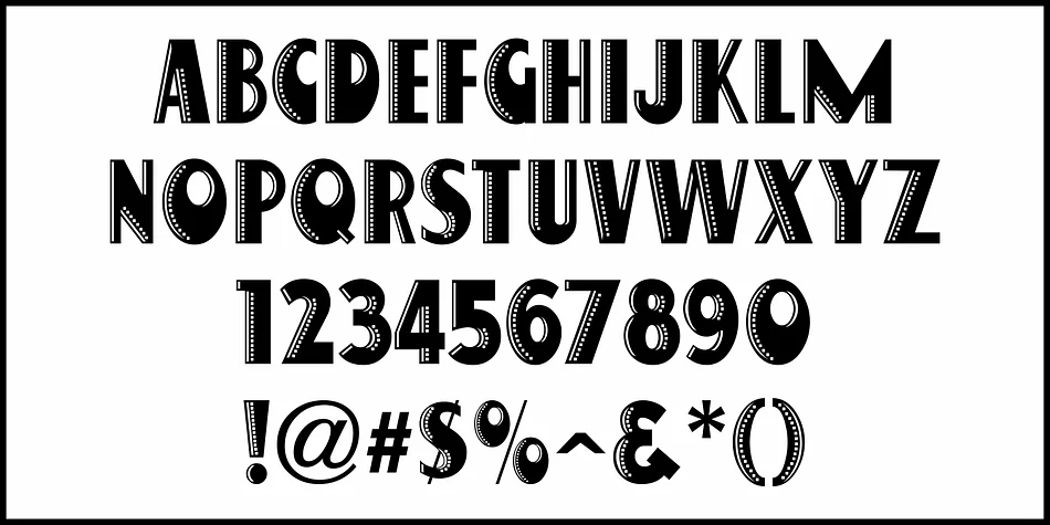 MOVIE MATINEE JNL by Jeff Levine Fonts — Display Font — thumbnail 3