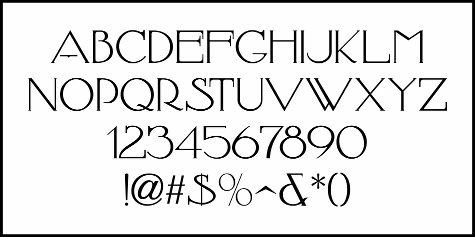 MOVIE PRODUCER JNL by Jeff Levine Fonts — Decorative Font — thumbnail 3