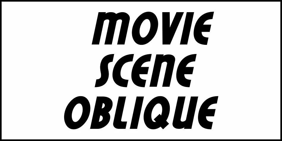 MOVIE SCENE JNL by Jeff Levine Fonts — Display Font — thumbnail 4