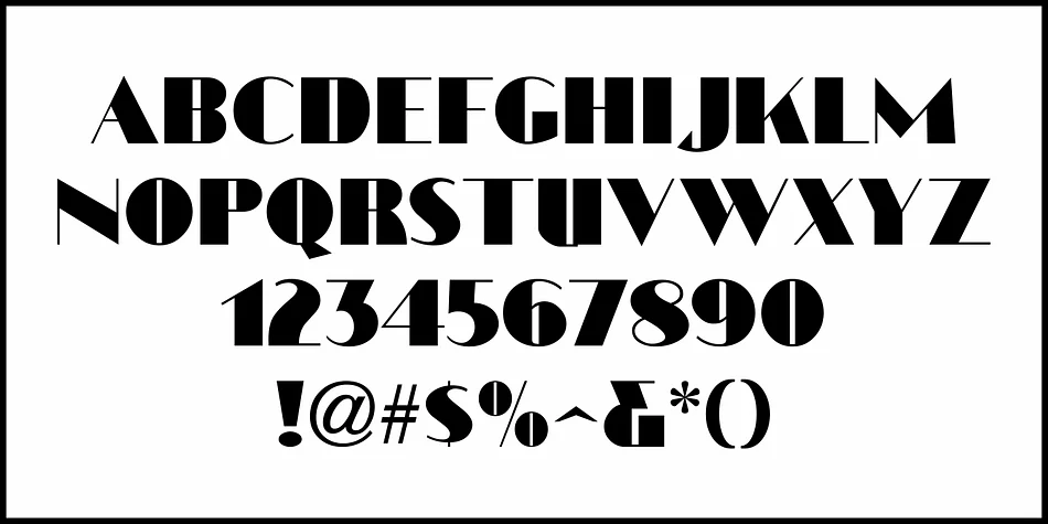 MOVIE THEATER JNL by Jeff Levine Fonts — Decorative Font — thumbnail 3