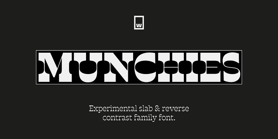Munchies by W Type Foundry — Decorative Font
