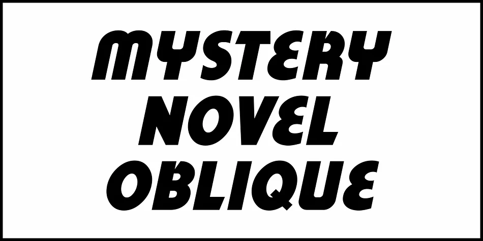 MYSTERY NOVEL JNL by Jeff Levine Fonts — Display Font — thumbnail 4