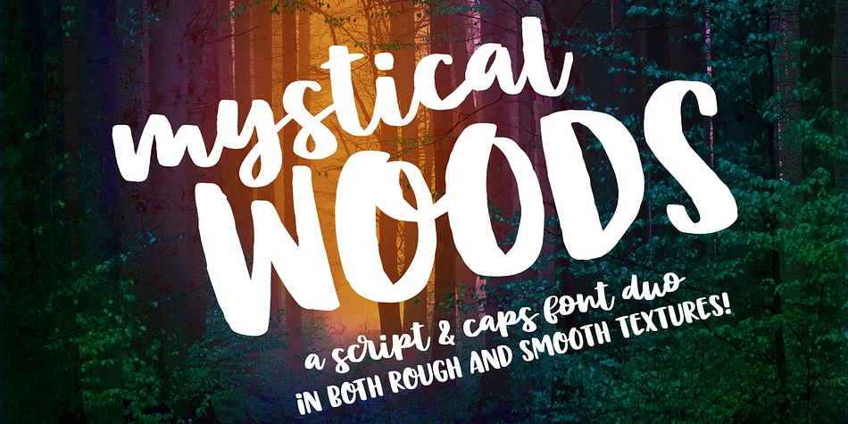 Mystical Woods by Missy Meyer — Display Font
