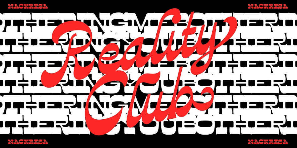 Nackresa by Jolicia Type — Display Font — thumbnail 7