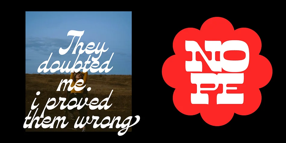 Nackresa by Jolicia Type — Display Font — thumbnail 9
