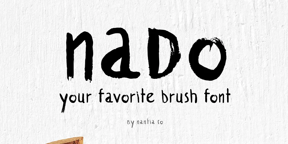 Nado by Konstantina Louka — Display Font