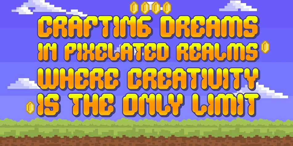 Nano Pix by Dharmas Studio — Display Font — thumbnail 9