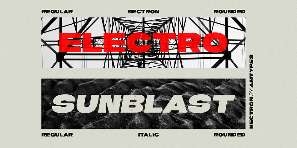 Nectron by Angga Mahardika — Display Font — thumbnail 4