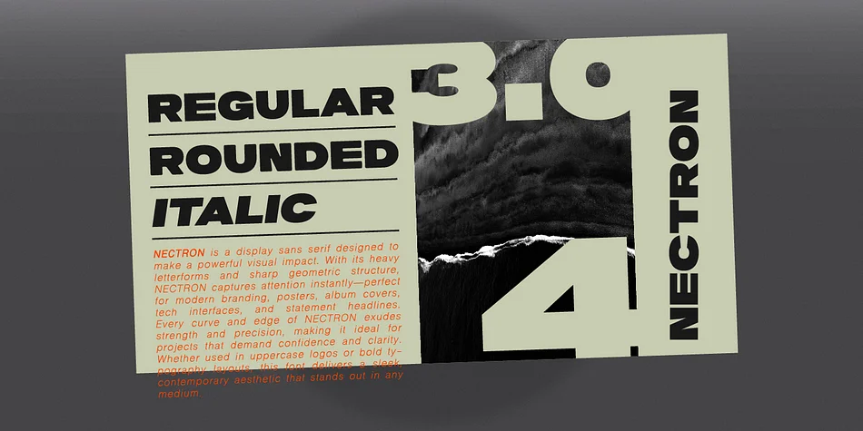 Nectron by Angga Mahardika — Display Font — thumbnail 9