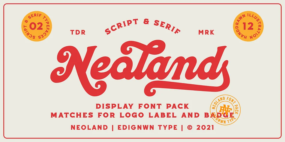 Neoland by Edignwn Type — Dingbats Font