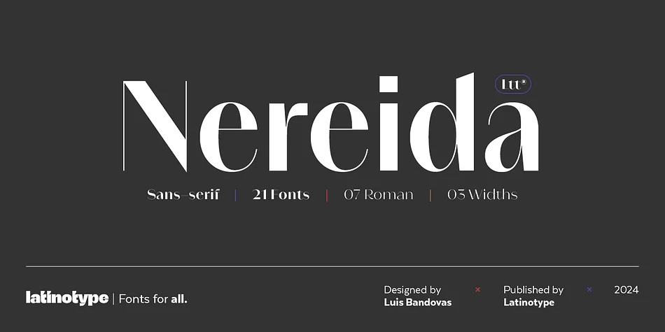Nereida by Latinotype — Display Font