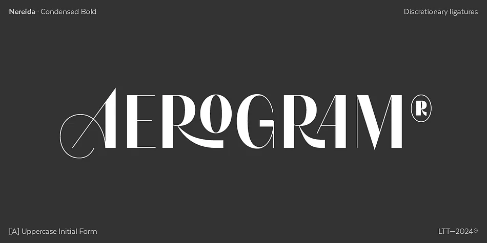 Nereida by Latinotype — Display Font — thumbnail 8