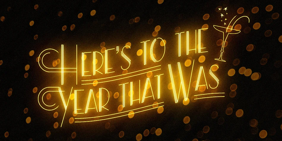 New Year Deco by Wingsart Studio — Decorative Font — thumbnail 3