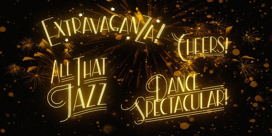 New Year Deco by Wingsart Studio — Decorative Font — thumbnail 4