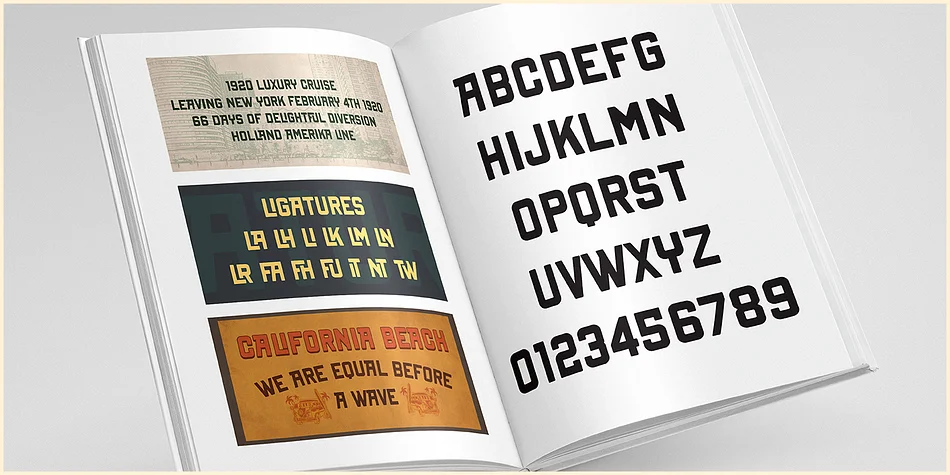 NEW YORK LINE by Kustomtype — Display Font — thumbnail 2
