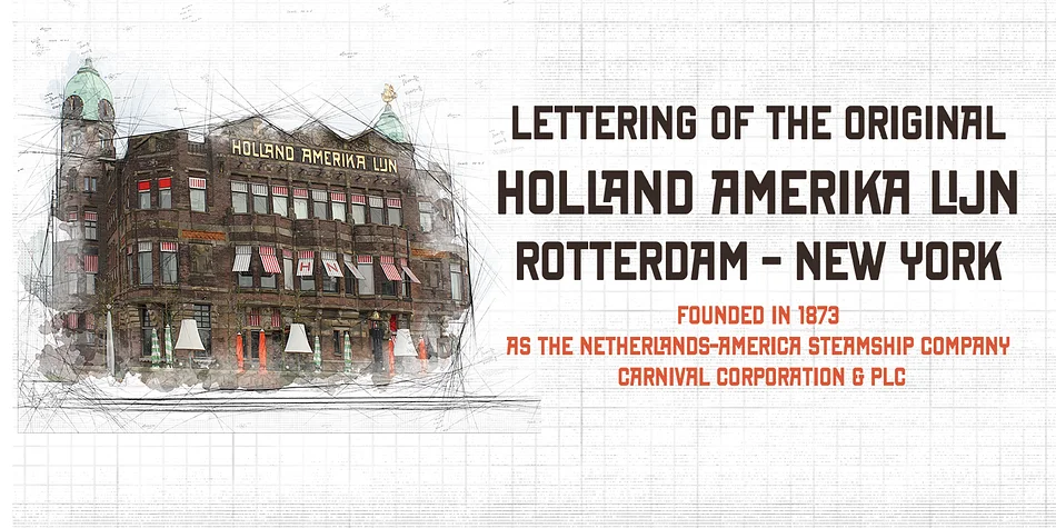 NEW YORK LINE by Kustomtype — Display Font — thumbnail 4