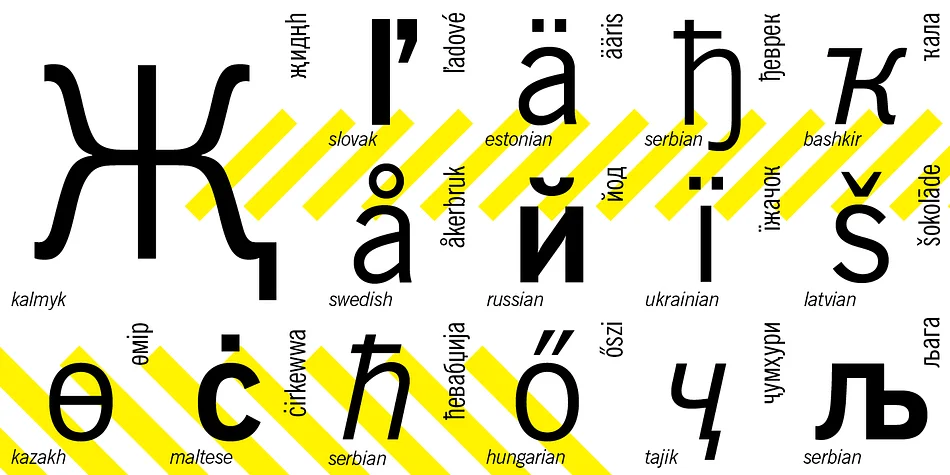 News Gothic by ParaType — Display Font — thumbnail 4