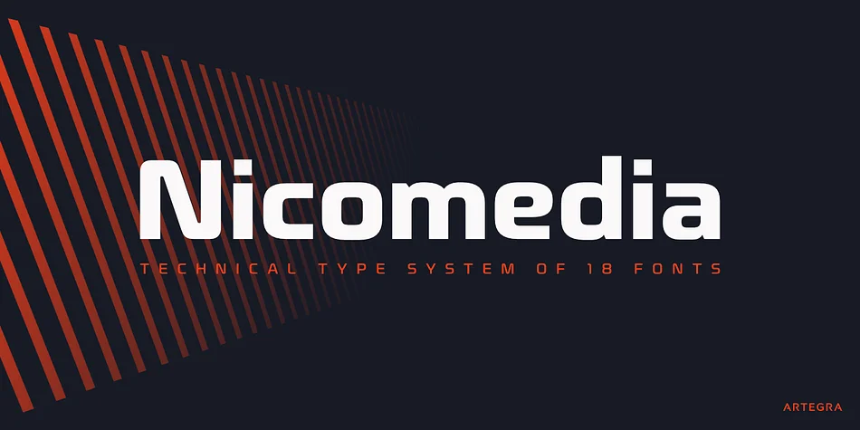 Nicomedia by Artegra β Display Font