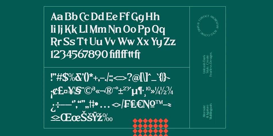 Nighttmer Horizon by AmorfaType — Display Font — thumbnail 10
