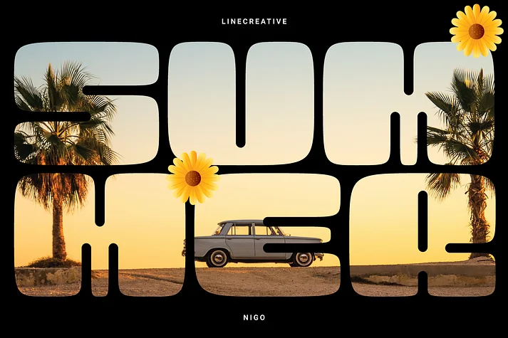 Nigo by Linecreative — Display Font — thumbnail 5