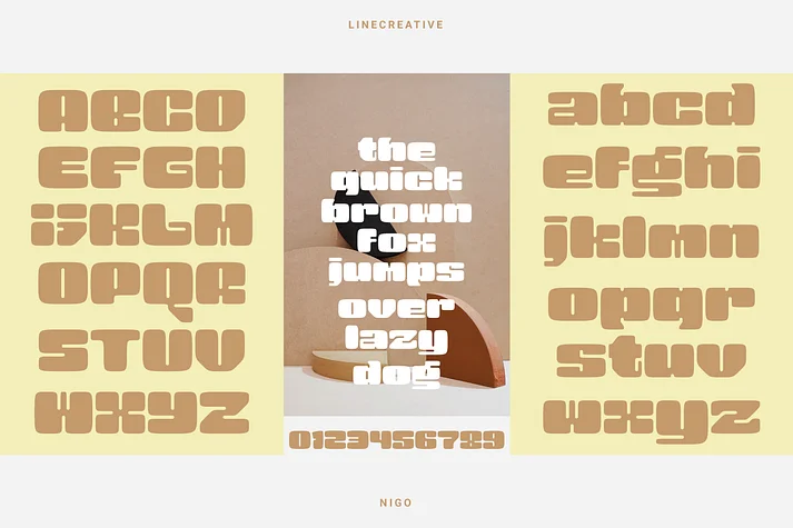 Nigo by Linecreative — Display Font — thumbnail 6