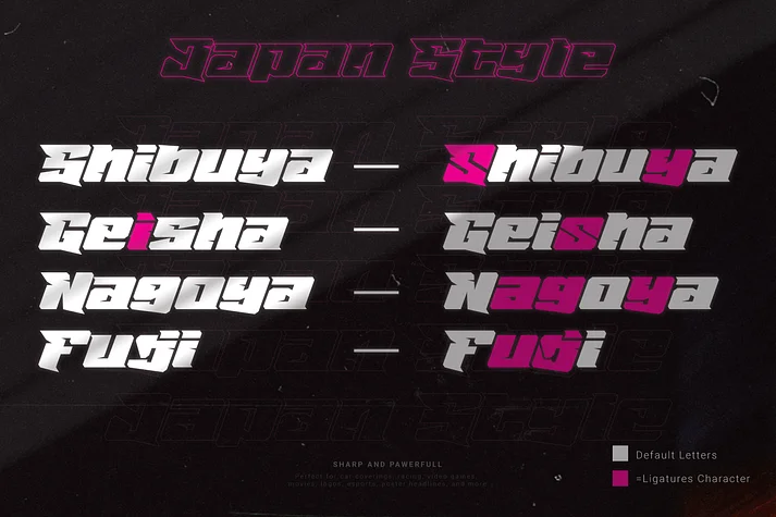 Ninja Cyber by Linecreative — Display Font — thumbnail 4