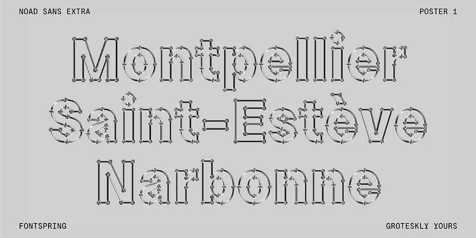 Noad Sans by Groteskly Yours — Display Font — thumbnail 4