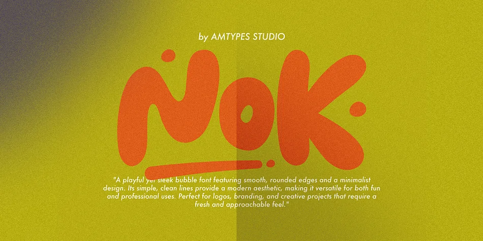 Nok by Angga Mahardika — Display Font