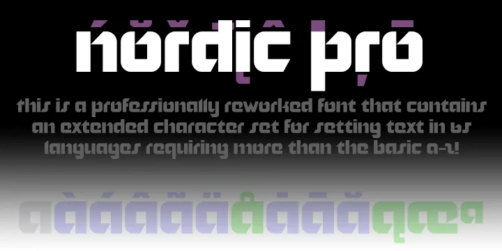 NORDIC PRO by CheapProFonts — Display Font