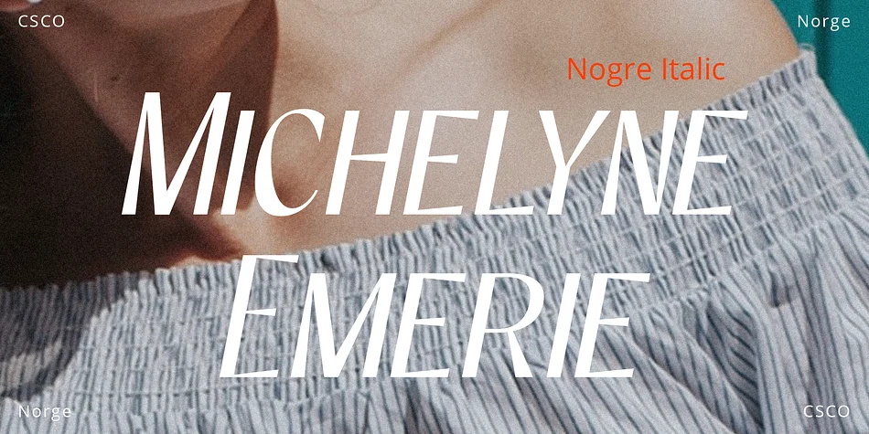 Norge by Craft Supply Co. — Display Font — thumbnail 2