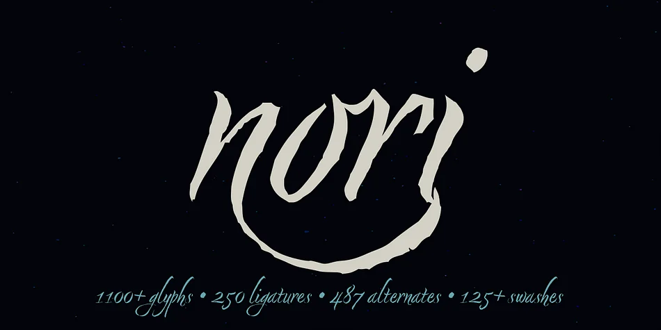 Nori by Positype — Script Handwritten Font