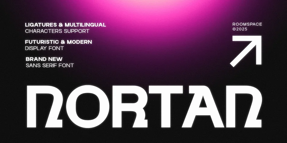 Nortan by roomspace — Display Font