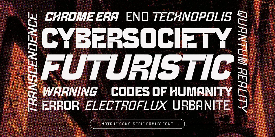 Notche by Indotype Foundry — Display Font — thumbnail 3