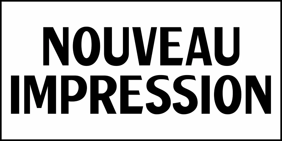 NOUVEAU IMPRESSION JNL by Jeff Levine Fonts — Decorative Font — thumbnail 2