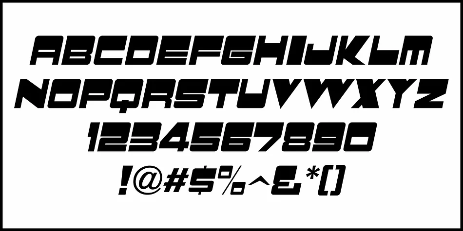 NOUVEAU TECHNO JNL by Jeff Levine Fonts — Decorative Font — thumbnail 5