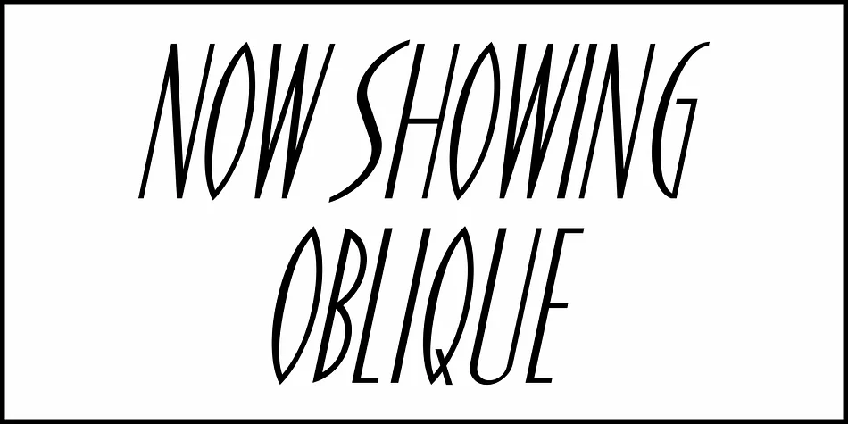 NOW SHOWING JNL by Jeff Levine Fonts — Decorative Font — thumbnail 4
