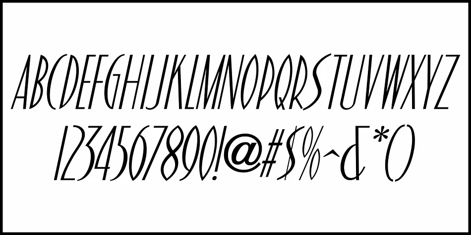 NOW SHOWING JNL by Jeff Levine Fonts — Decorative Font — thumbnail 5