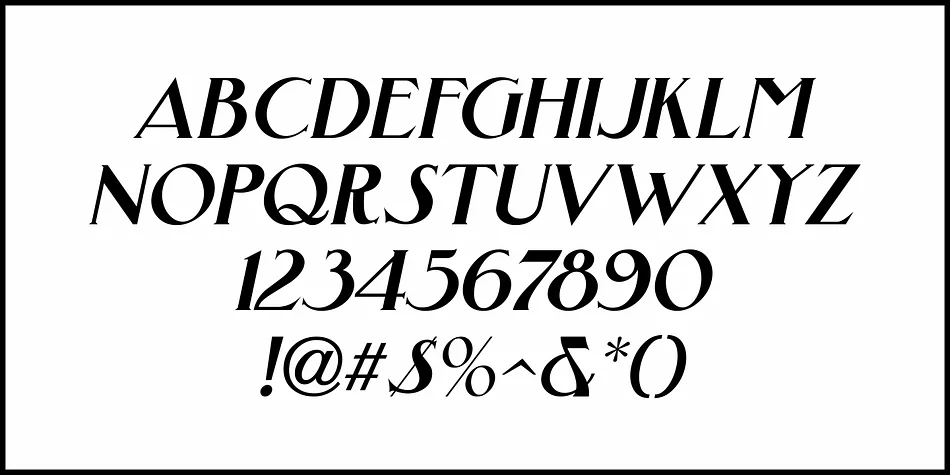 OFFICE MANAGER JNL by Jeff Levine Fonts — Decorative Font — thumbnail 5