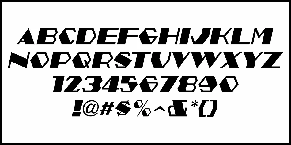 OH HEX JNL by Jeff Levine Fonts — Decorative Font — thumbnail 5