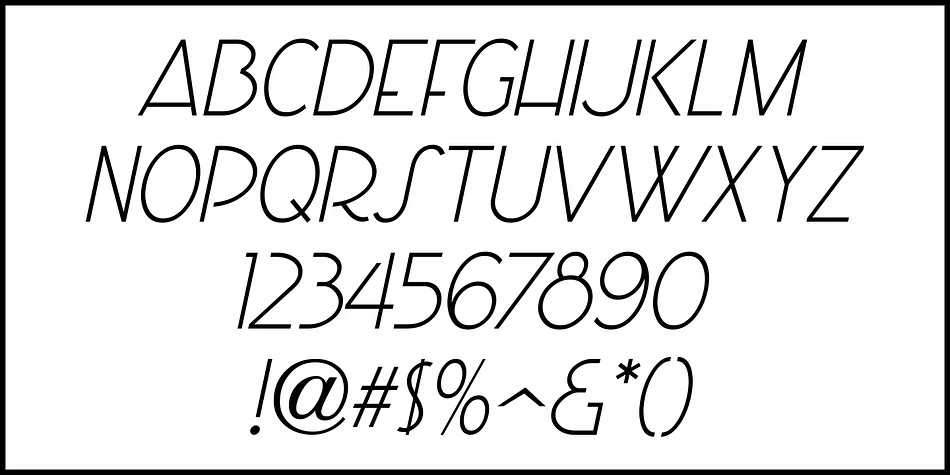 OLD HOLLYWOOD JNL by Jeff Levine Fonts — Display Font — thumbnail 5