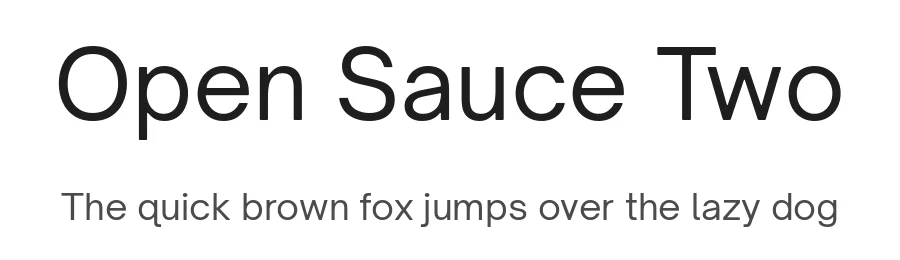 Open Sauce Two