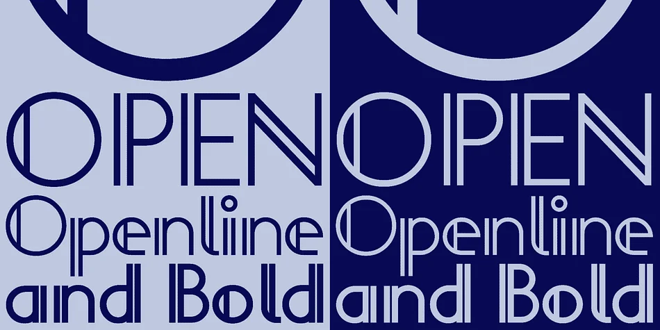 Openline by K-Type — Decorative Font — thumbnail 2