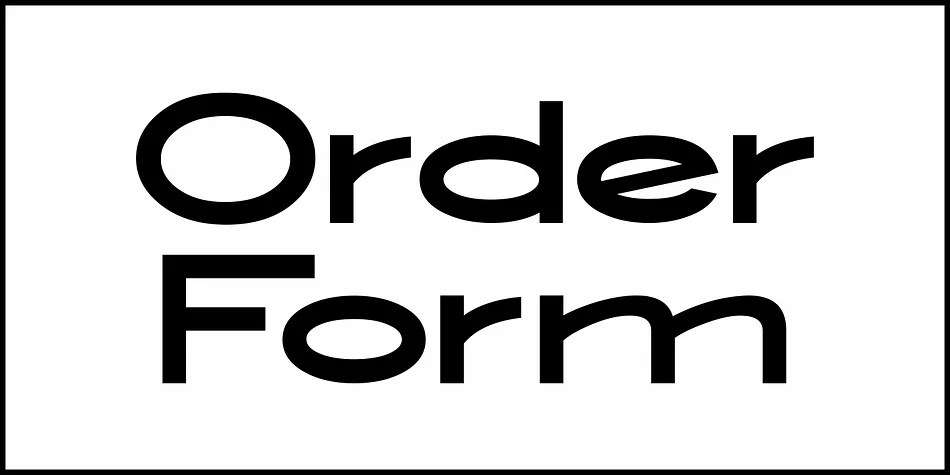 Order Form JNL by Jeff Levine Fonts — Display Font — thumbnail 2