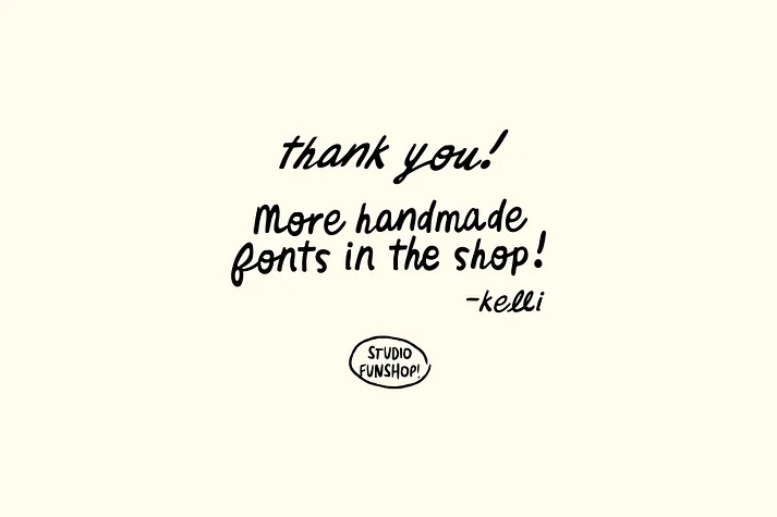 Organic Hand by Studio Funshop — Display Font — thumbnail 10