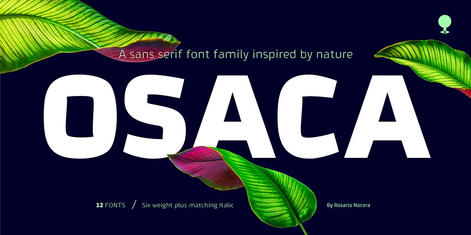 Osaca by Rosario Nocera — Display Font