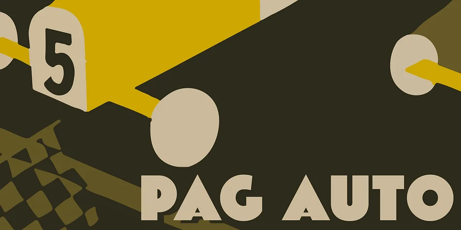 PAG AUTO by Dharma Type — Decorative Font