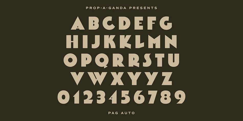 PAG AUTO by Dharma Type — Decorative Font — thumbnail 2