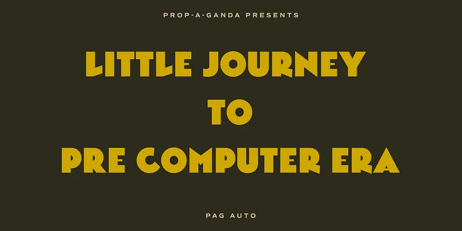 PAG AUTO by Dharma Type — Decorative Font — thumbnail 4