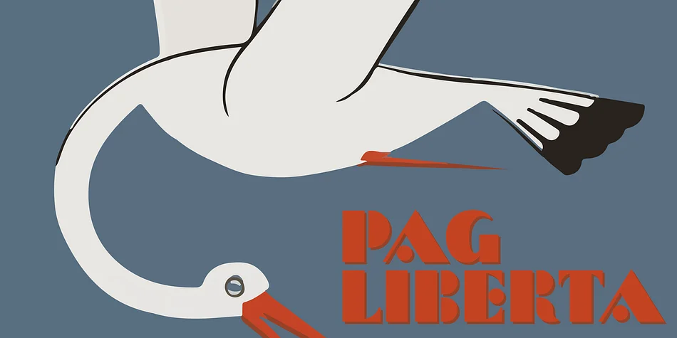 PAG LIBERTA by Dharma Type — Decorative Font
