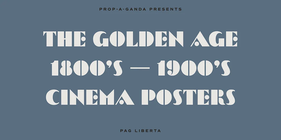 PAG LIBERTA by Dharma Type — Decorative Font — thumbnail 3
